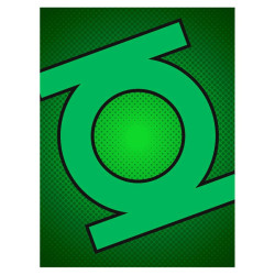 Toile Green Lantern DC Comics 