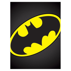 Toile Batman logo Dark Knight DC Comics