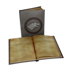 Cahier A5 lumineux Stark Game of Thrones