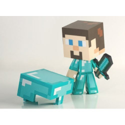Figurine Minecraft Diamond Steve