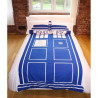 Parure de lit double Tardis Doctor Who
