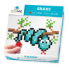 Stickers serpent bleu - Box Snake pixels