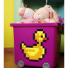 Stickers Mini Duck Toy - Canard Jaune pixels