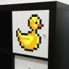 Stickers Mini Duck Toy - Canard Jaune pixels