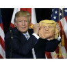 Masque de Donald Trump en latex