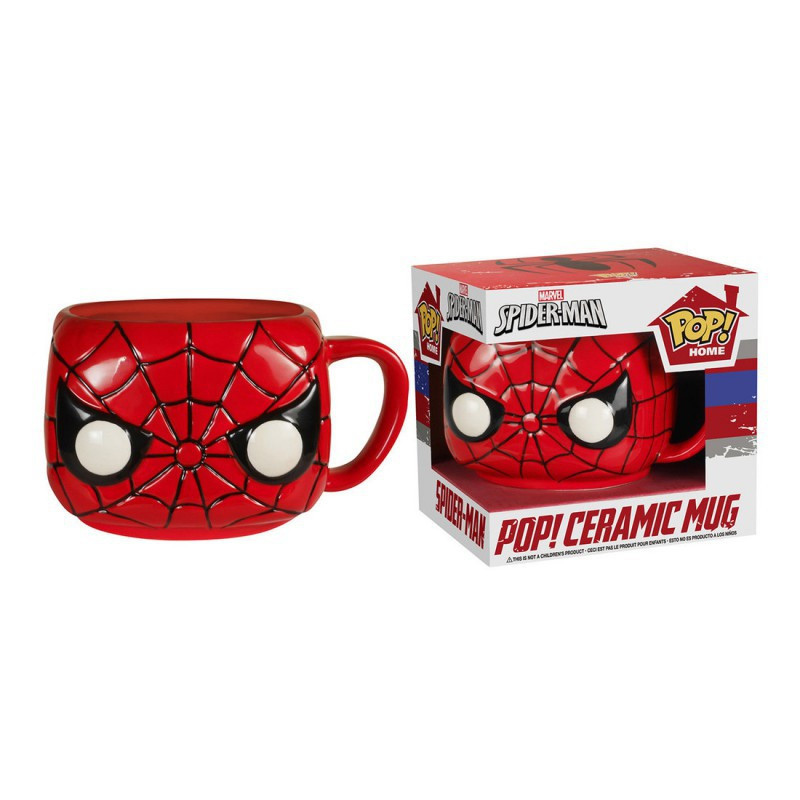 Mug tête Spiderman tasse originale - Totalcadeau