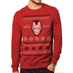 Pull Iron Man de Noël