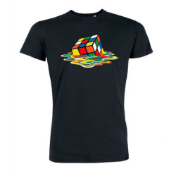 T-shirt The Big bang Theory - Sheldon’s Meltin Cube