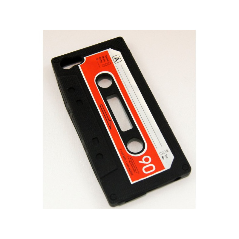 Coque iPhone cassette rétro