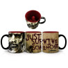 Mug 3D géant The Walking Dead Just Survive