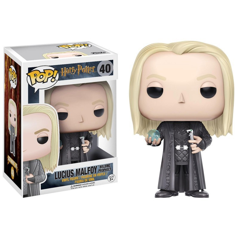 Figurine POP Harry Potter - Lucius with Prophecy (Exclusive)