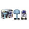 Figurine POP Star Wars - Bi Pack Leia Holographic & R2-D2