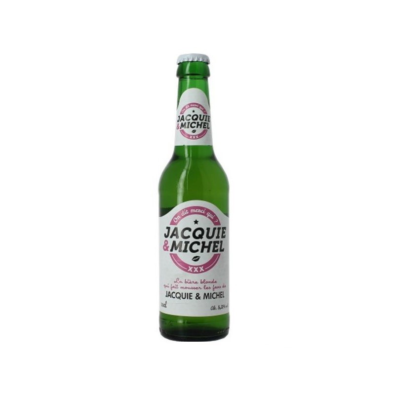 Bière Blonde - JACQUIE & MICHEL 0.33L