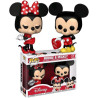 Figurine Disney - Minnie & Mickey Exclusive Pop 10cm - Spécial Saint-Valentin