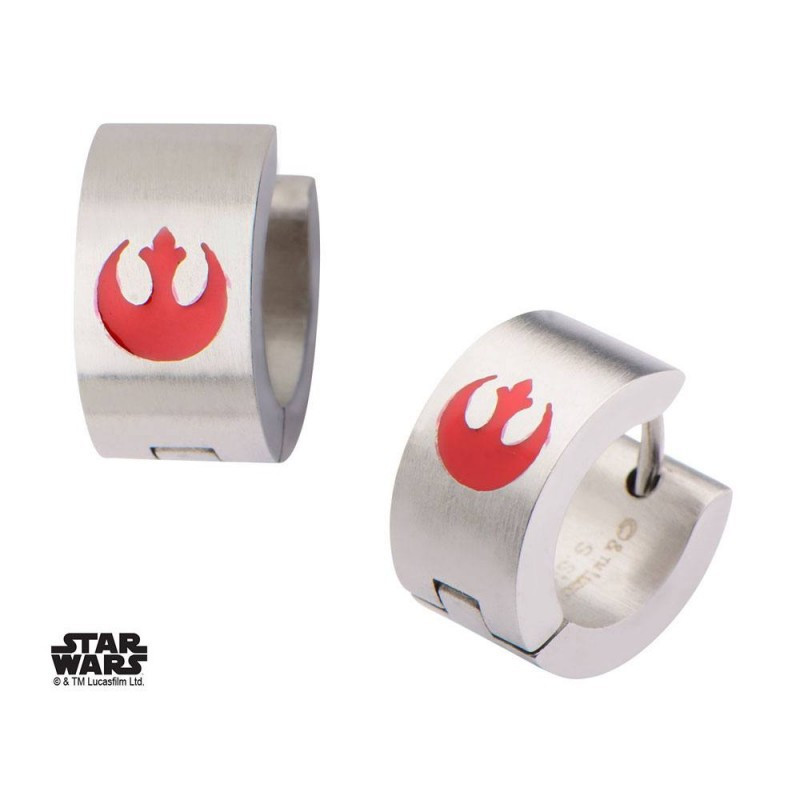 Boucles d'oreilles Star Wars Enamel Filled Rebel Logo