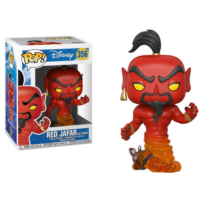 Figurine Disney Aladdin - Jafar génie rouge Pop 10cm