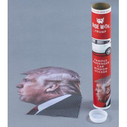 Sticker vitre de voiture Donald Trump