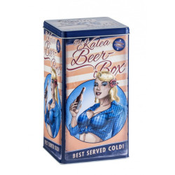 Beer-box en métal - Blond...