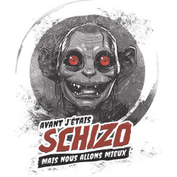 Tshirt Schizo - Gollum