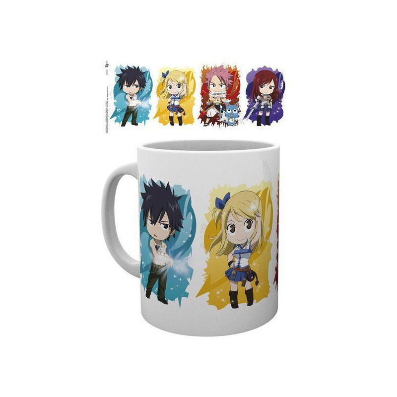 Mug Fairy Tail Chibi Characters