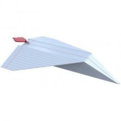 La trousse avion en papier