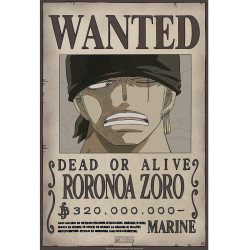 Poster - One Piece "Wanted Zoro"