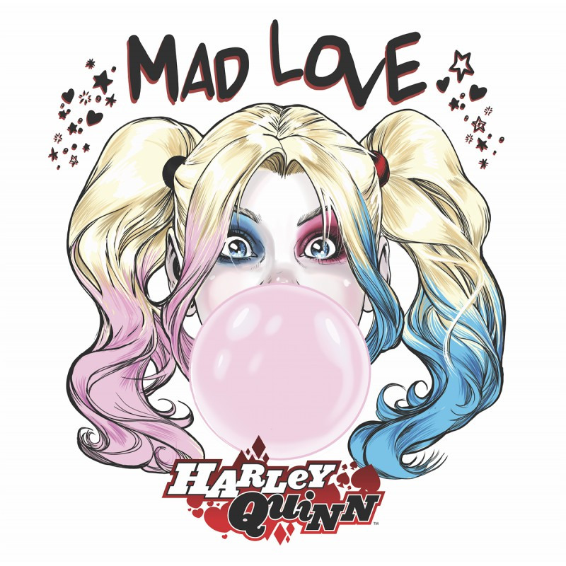 Tshirt DC Comics Harley Quinn Mad Love