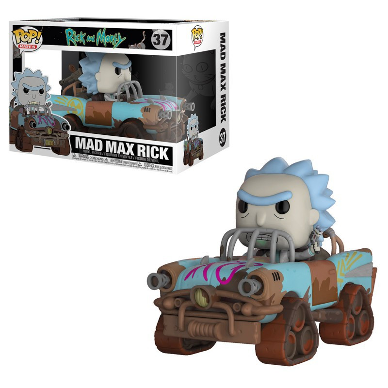 Figurine Pop ! Rick & Morty - Mad Max Rick