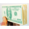 Mouchoirs en papier Billets de 100 dollars
