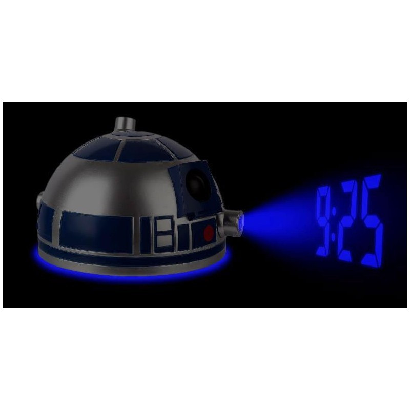 Réveil Projecteur Star Wars Episode VIII R2-D2