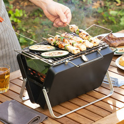Barbecue mallette portable