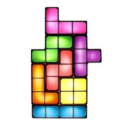 Lampe Tetris Blocs Lumineux personnalisable