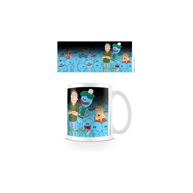 Mug Rick et Morty - Jerry et Mr Meeseeks Thermoréactif