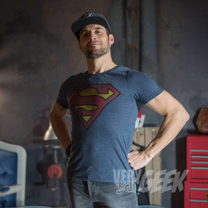 Tshirt DC Comics - Superman Destroy Vintage