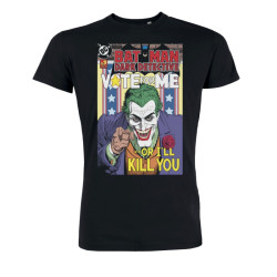 Tshirt DC Comics Batman - Joker Vote for me