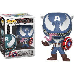 Figurine Pop Marvel - Venomized Captain America