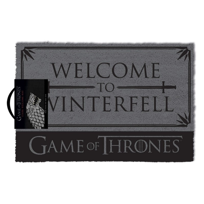 Paillasson Game of Thrones - Welcome to Winterfell - Stark