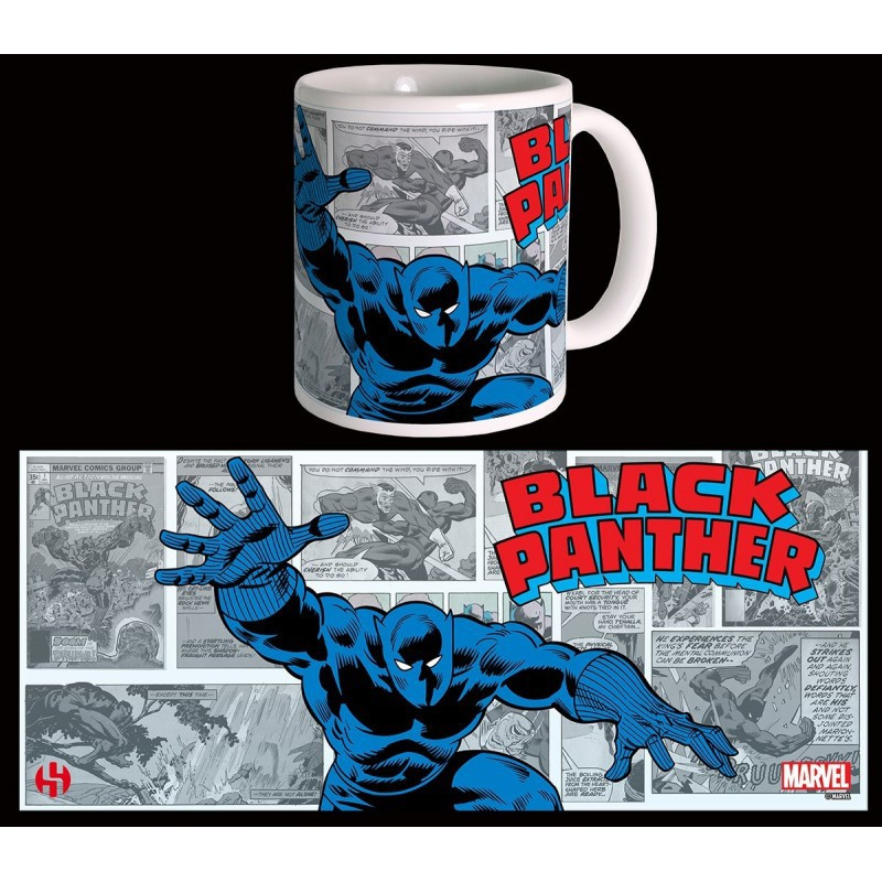 Mug rétro Marvel - Black Panther