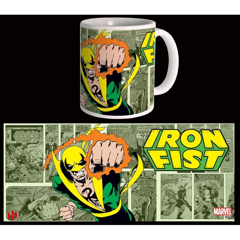 Mug rétro Marvel - Iron Fist