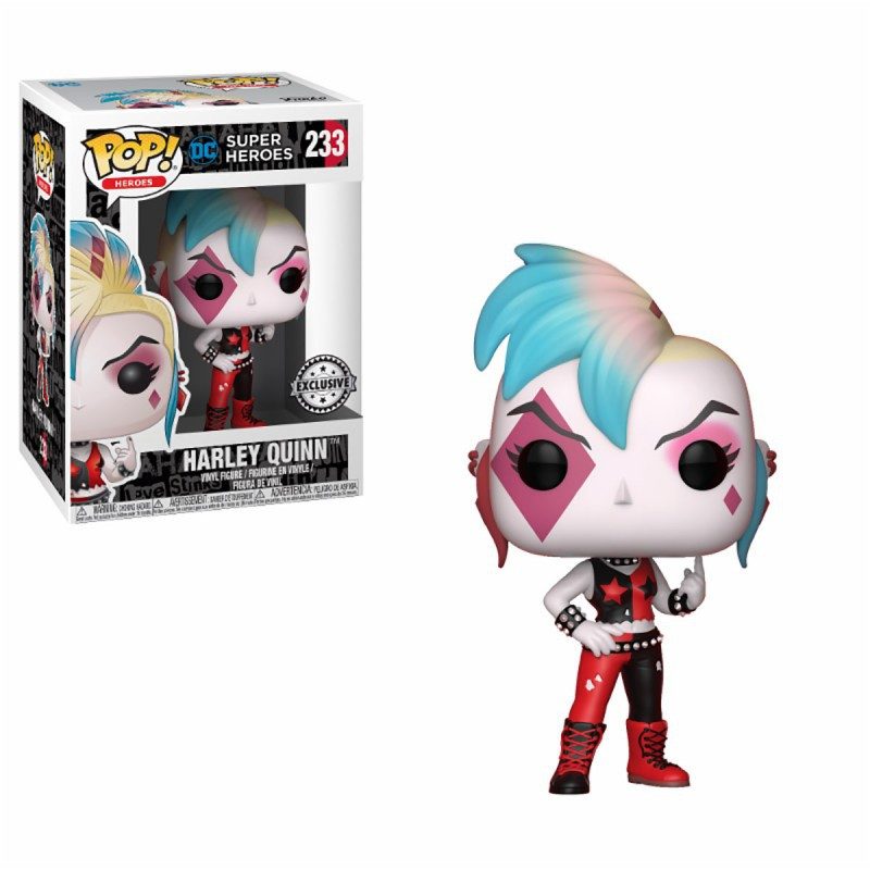 Figurine POP Harley Quinn Punk (Exclusive)