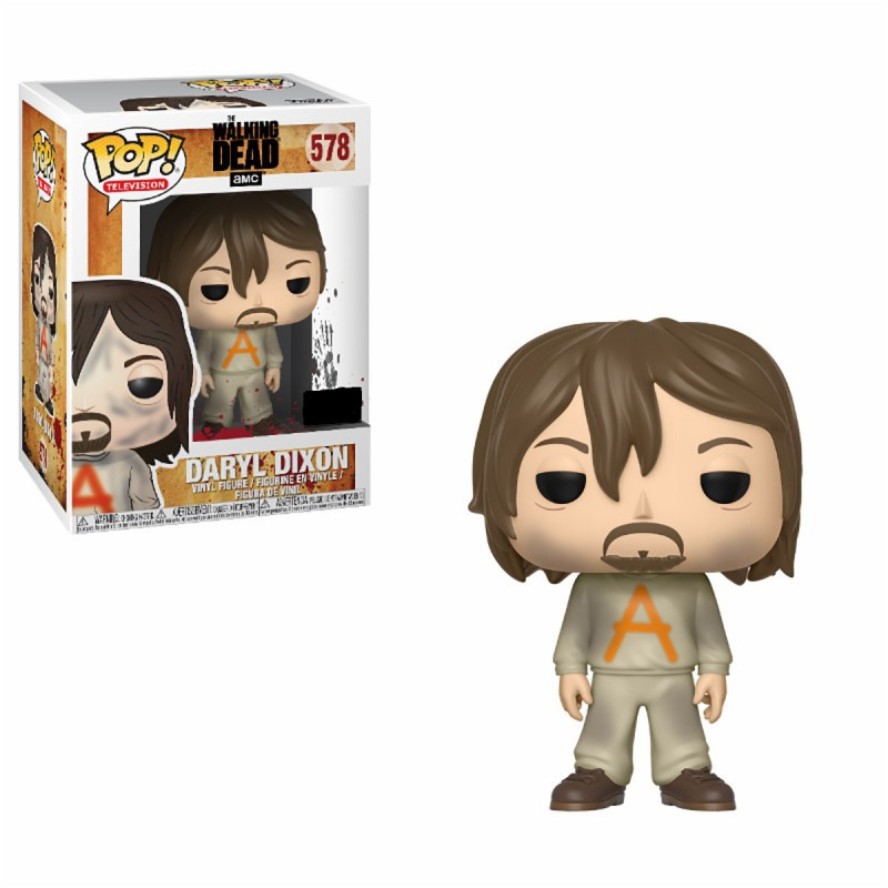 Figurine POP Walking Dead Daryl in Prison Outfit (Exclusive)
