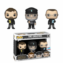 Pack 3 Figurines POP Game of Thrones The Creators (NYCC 2018 Exclusive)