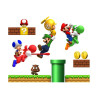 Stickers Autocollants Super Mario pour murs
