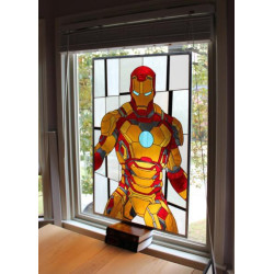 Vitrail Iron Man