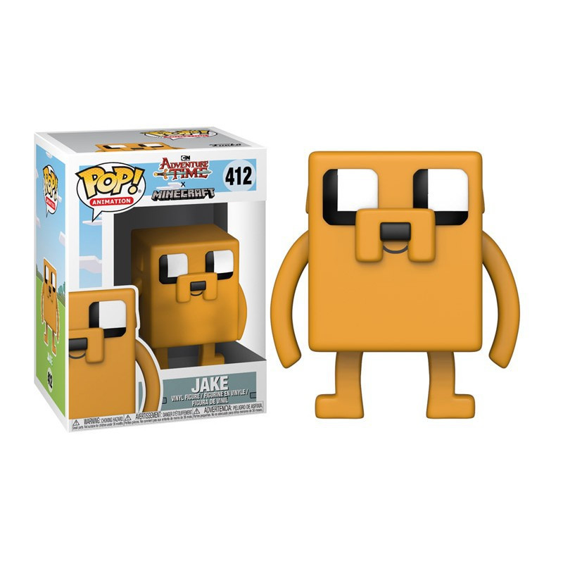 Figurine Adventure Time / Minecraft - Jake - Pop 10cm