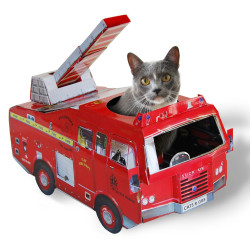 Camion pompier pour Chat