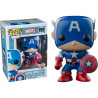 Figurine Marvel - Captain America 75th photon Shield Exclusive Pop 10cm