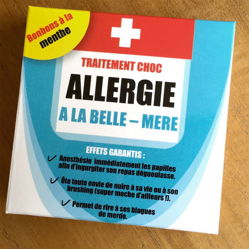 Médicament contre l'allergie à la belle-mère