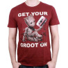T-Shirt Groot  "Get Your Groot On" - Gardiens de la Galaxie