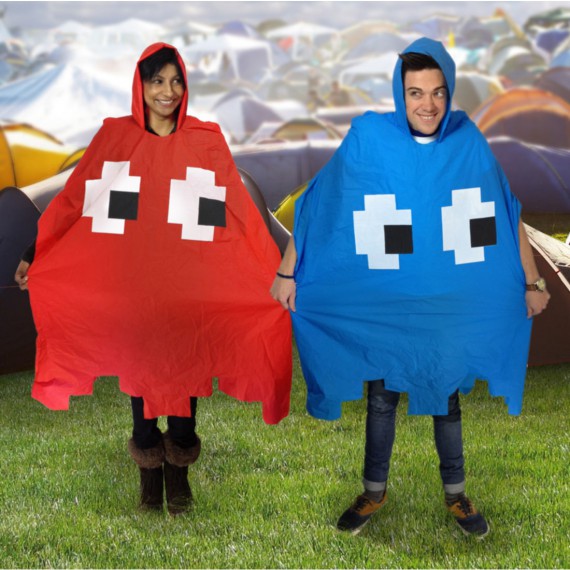 poncho retro arcade pacman